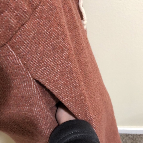 Roolee Midi Sweater Dress Size Small Brick Red - Picture 3 of 12